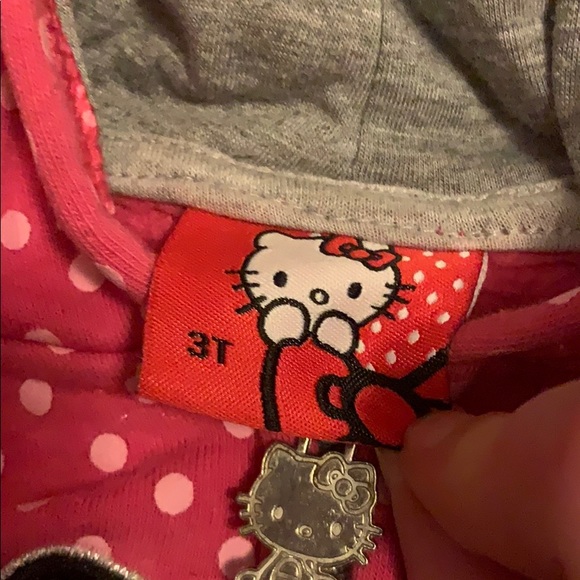 Girls Hello Kitty Zip Up - Picture 5 of 5